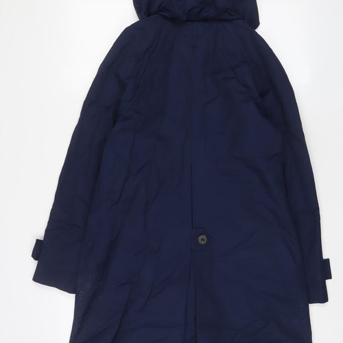 Marks and Spencer Womens Blue Jacket Size 6 Button