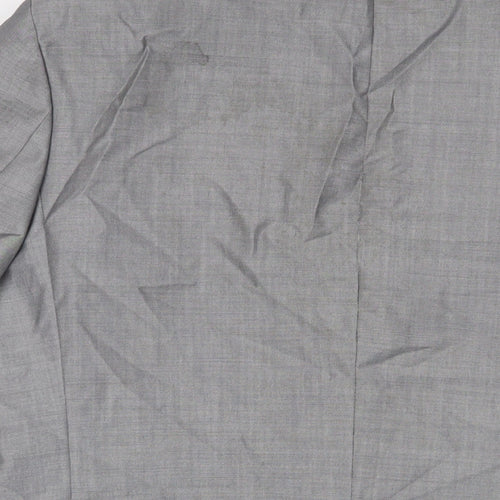 Michael's Mens Grey Polyester Jacket Suit Jacket Size 46 Regular