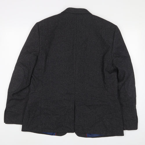 Marks and Spencer Mens Grey Wool Jacket Suit Jacket Size 44 Regular