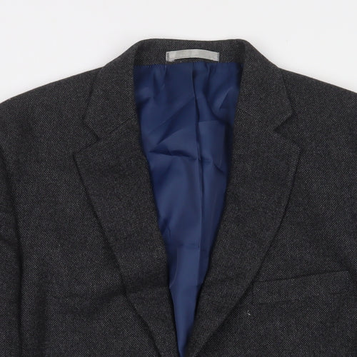 Marks and Spencer Mens Grey Wool Jacket Suit Jacket Size 44 Regular