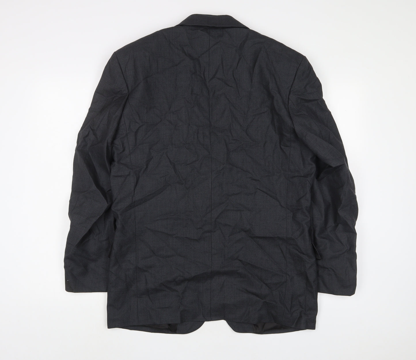 Principles Mens Grey Wool Jacket Suit Jacket Size 38 Regular