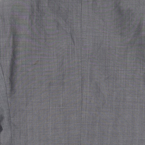 NEXT Mens Grey Wool Jacket Suit Jacket Size 36 Regular