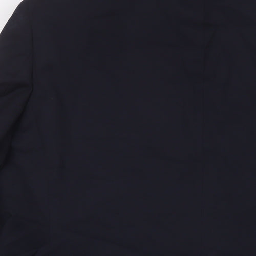 Autograph Mens Blue Wool Jacket Suit Jacket Size 46 Regular