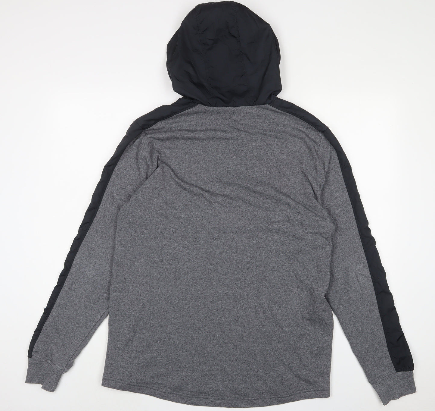 Under armour Mens Grey Cotton Pullover Hoodie Size XL