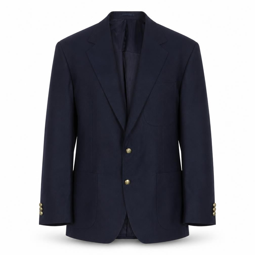 Chums Mens Blue Polyester Jacket Suit Jacket Size 42 Regular