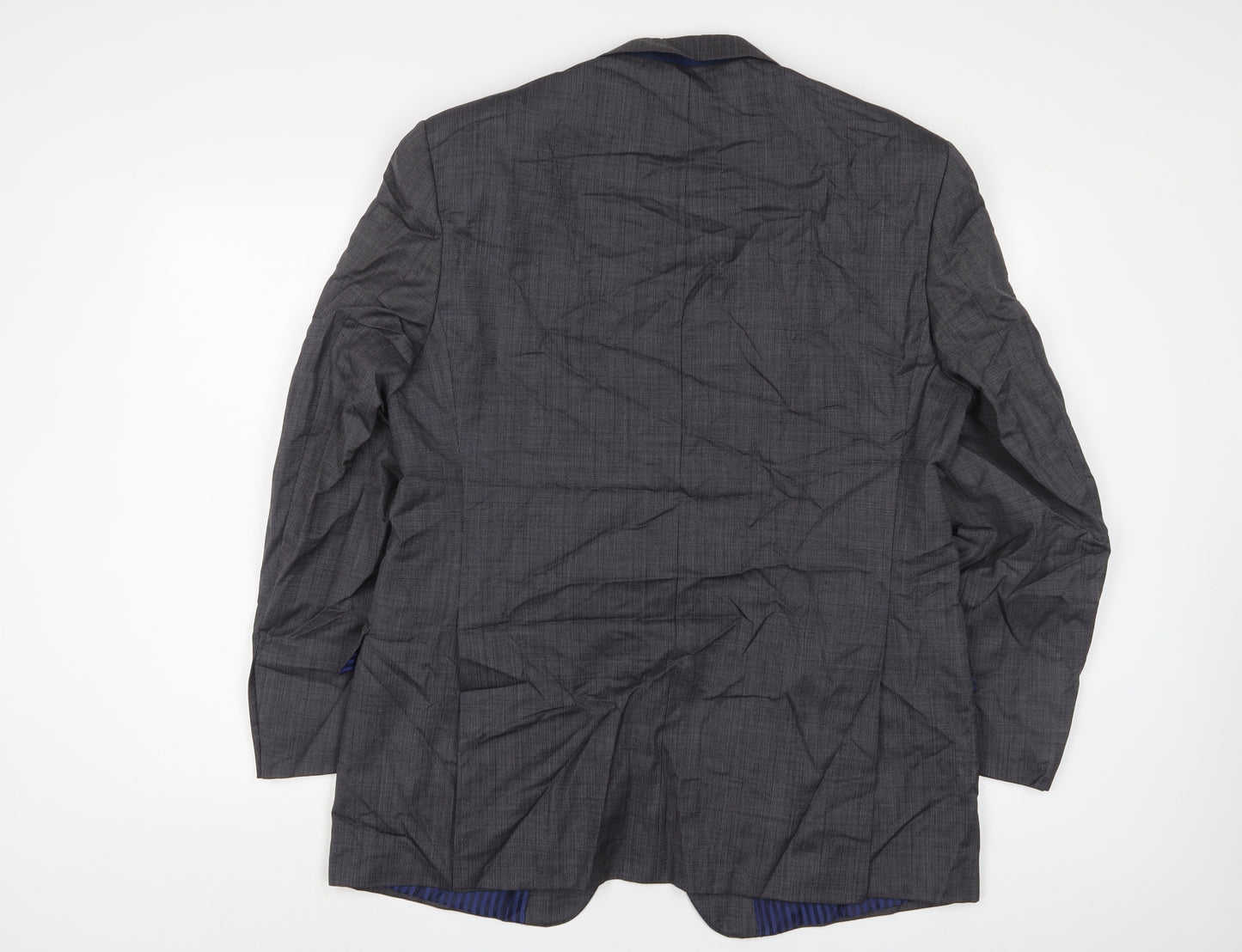 Marks and Spencer Mens Grey Wool Jacket Suit Jacket Size 42 Regular
