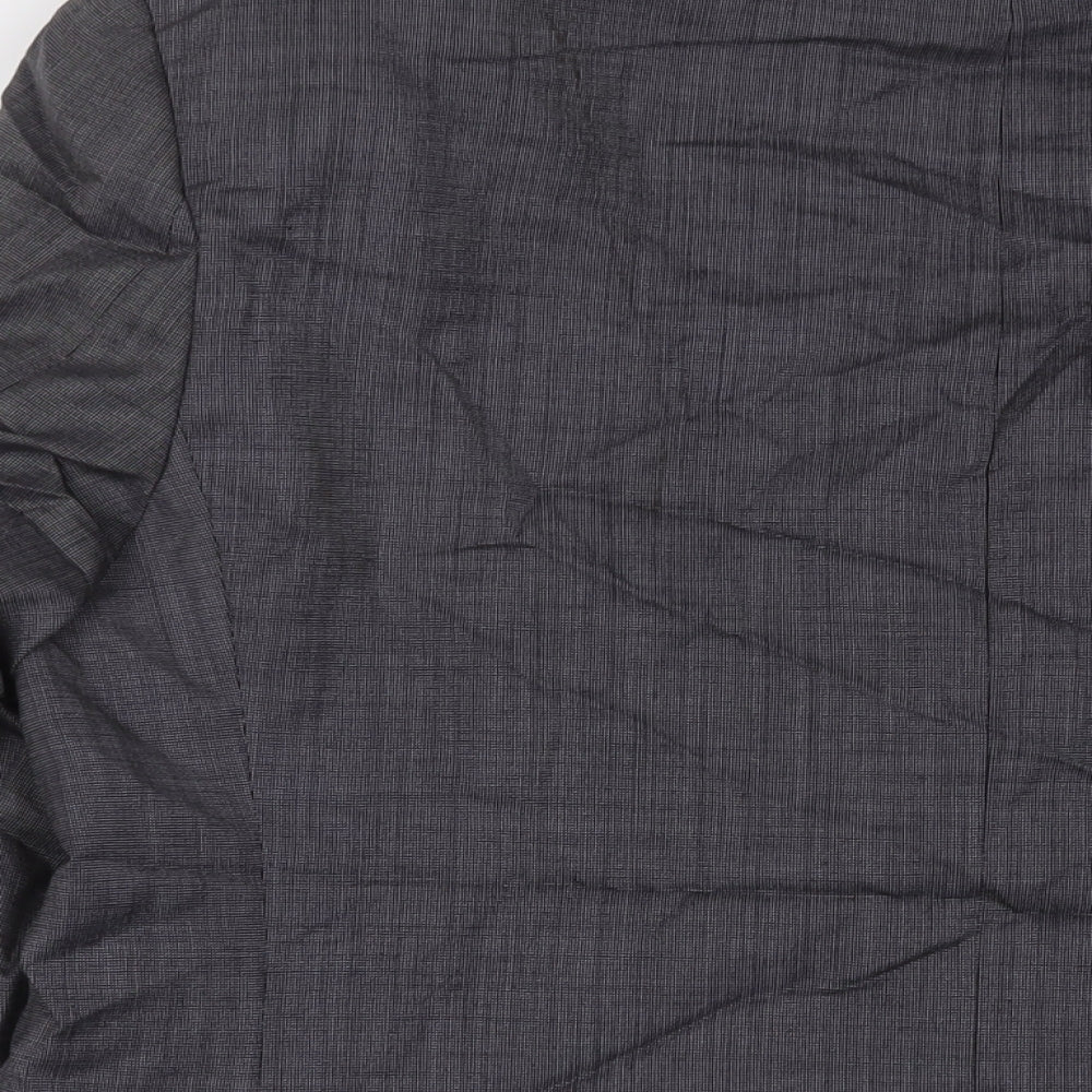 Marks and Spencer Mens Grey Wool Jacket Suit Jacket Size 42 Regular