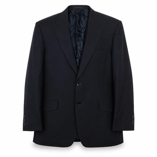 Samuel Slater Mens Black Wool Jacket Suit Jacket Size 42 Regular
