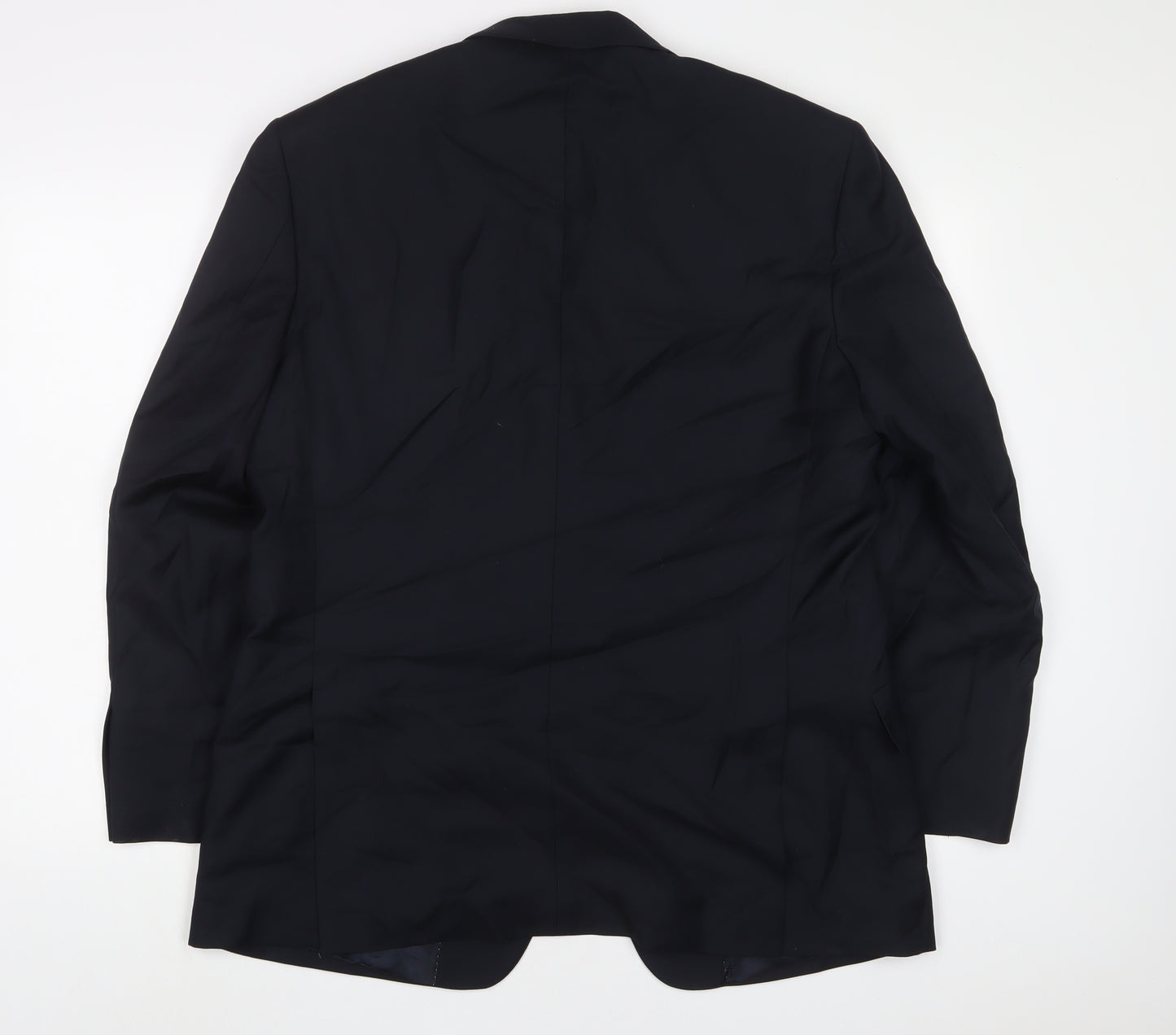 Samuel Slater Mens Black Wool Jacket Suit Jacket Size 42 Regular