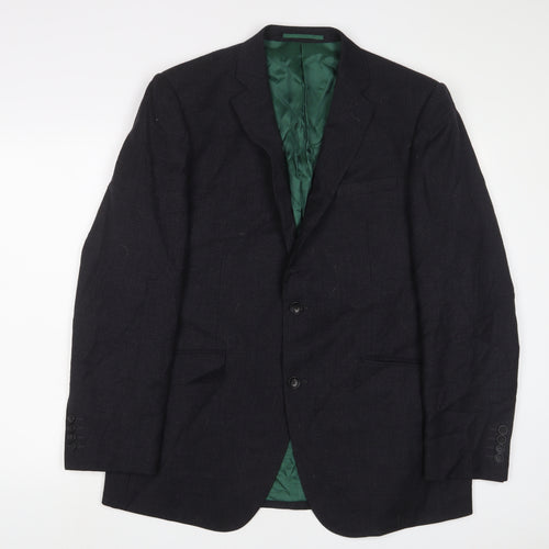 Marks and Spencer Mens Grey Wool Jacket Suit Jacket Size 42 Regular
