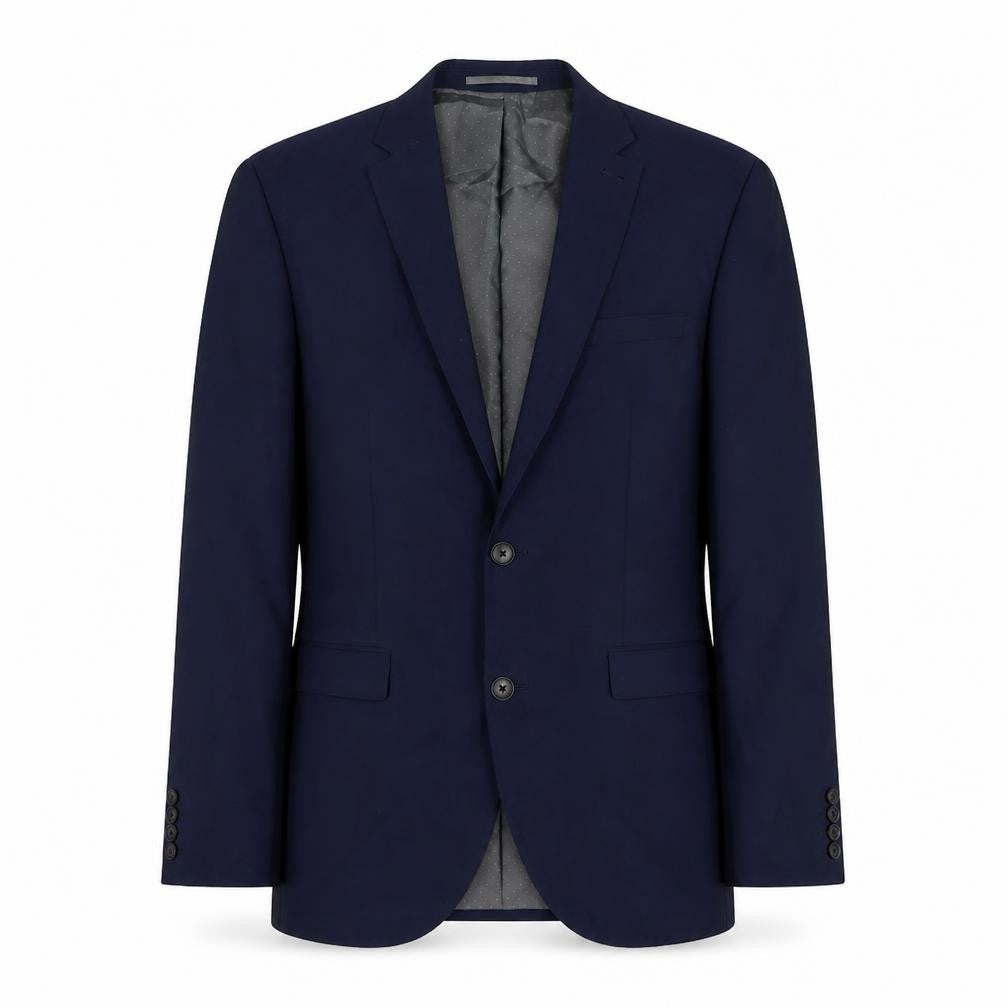 Next Mens Blue Wool Jacket Suit Jacket Size 38 Regular