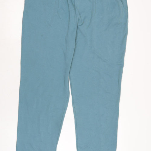 cotswolds Womens Blue Cotton Jegging Trousers Size XL L27 in Regular
