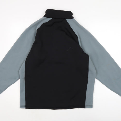 Millet Mens Black Polyester Pullover Casual Size L Mock Neck