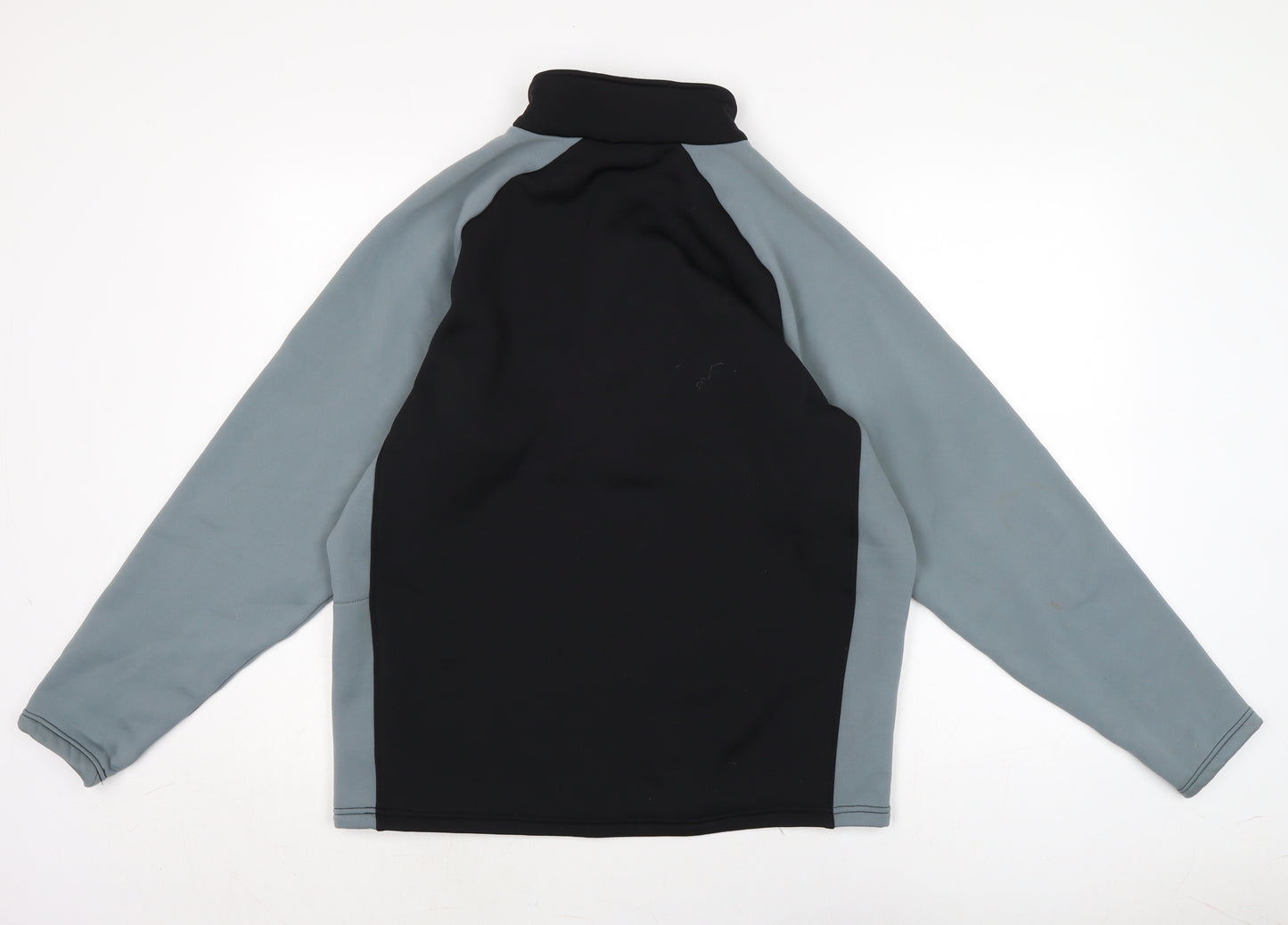 Millet Mens Black Polyester Pullover Casual Size L Mock Neck