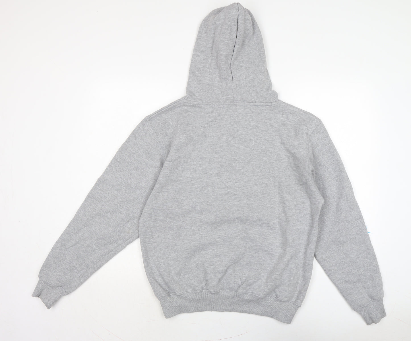 Torkia Apparel Mens Grey Cotton Pullover Hoodie Size S