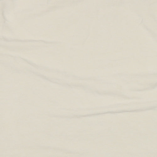 River Island Womens Ivory Cotton Pullover Sweatshirt Size 8