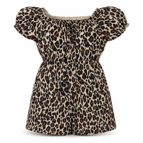 Boohoo Womens Multicoloured Animal Print Viscose Playsuit One-Piece Size 10