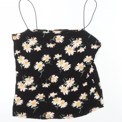 Dorothy Perkins Womens Multicoloured Floral Viscose Camisole Blouse Size 14 Square Neck