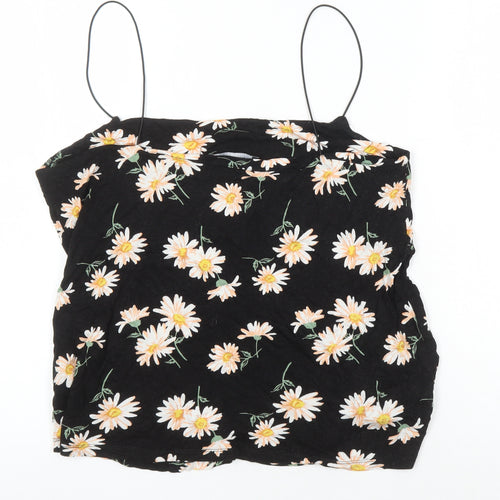 Dorothy Perkins Womens Multicoloured Floral Viscose Camisole Blouse Size 14 Square Neck