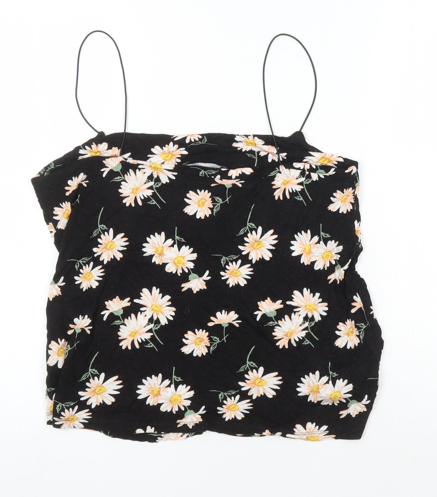 Dorothy Perkins Womens Multicoloured Floral Viscose Camisole Blouse Size 14 Square Neck
