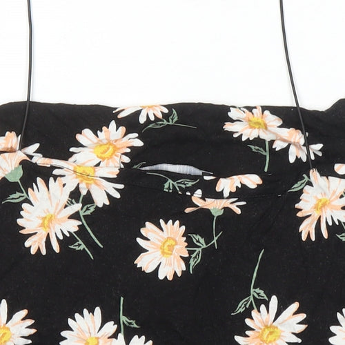 Dorothy Perkins Womens Multicoloured Floral Viscose Camisole Blouse Size 14 Square Neck