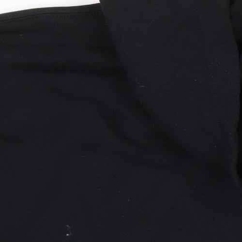 Gildan Mens Black Cotton Full Zip Hoodie Size 3XL