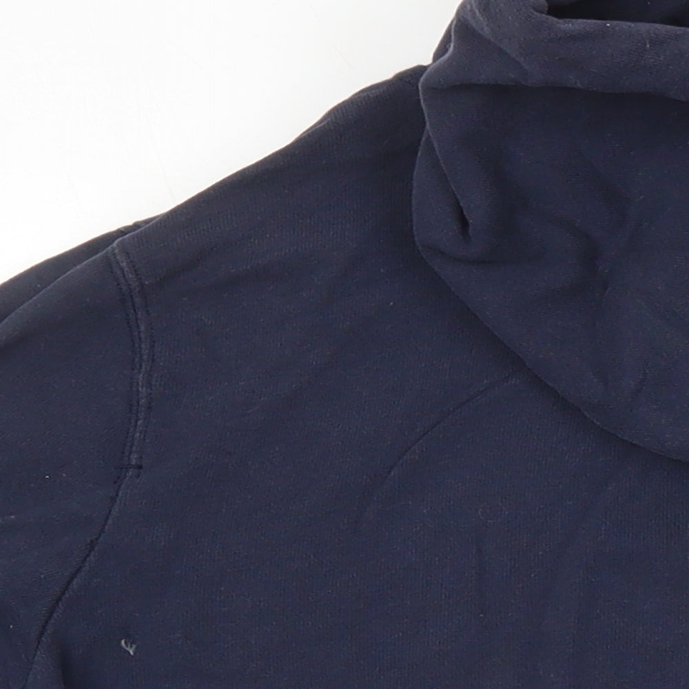 Gap Womens Blue 100% Cotton Pullover Hoodie Size L