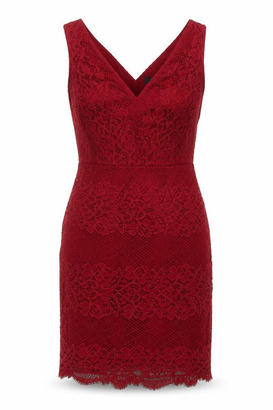Front view of Next women’s black nylon a-line, size UK 8, v-neck zip