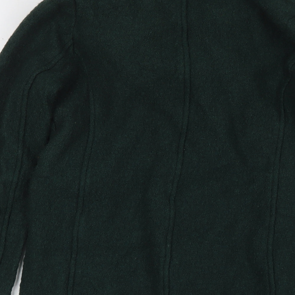 Paul Costelloe Womens Green Overcoat Coat Size 8 Button