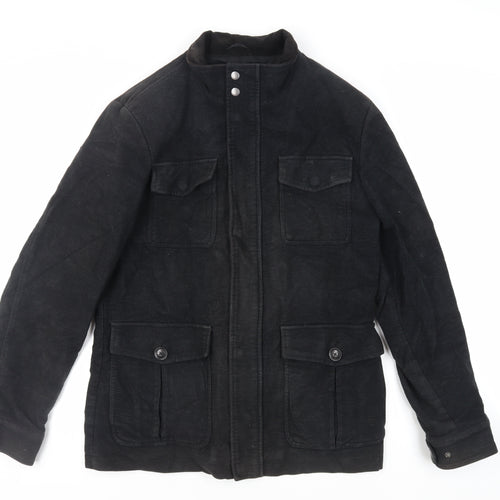 NEXT Mens Black Jacket Size M Zip