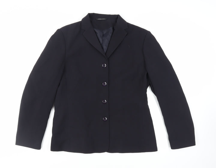 Dunnes Stores Womens Blue Jacket Blazer Size 14 Button