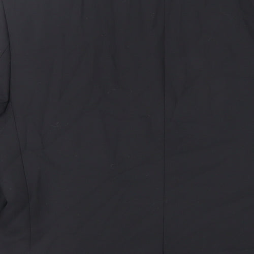 NEXT Mens Black Polyester Jacket Suit Jacket Size 36 Regular