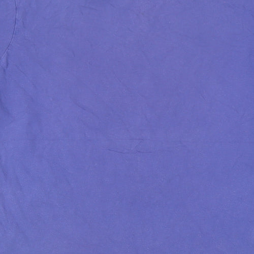 Juju Womens Blue Cotton Basic T-Shirt Size S Crew Neck