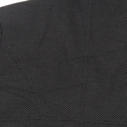 Alex & Co Womens Black Polka Dot Jacket Blazer Size 16 Button