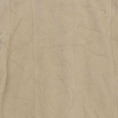 Debenhams Womens Beige Overcoat Coat Size 18 Button