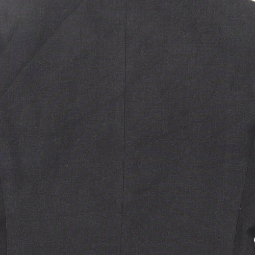 NEXT Mens Grey Polyester Jacket Suit Jacket Size 36 Regular
