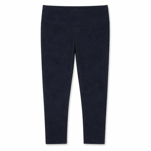 Pucka Womens Black Geometric Polyester Pedal Pusher Leggings Size M L24.5 in