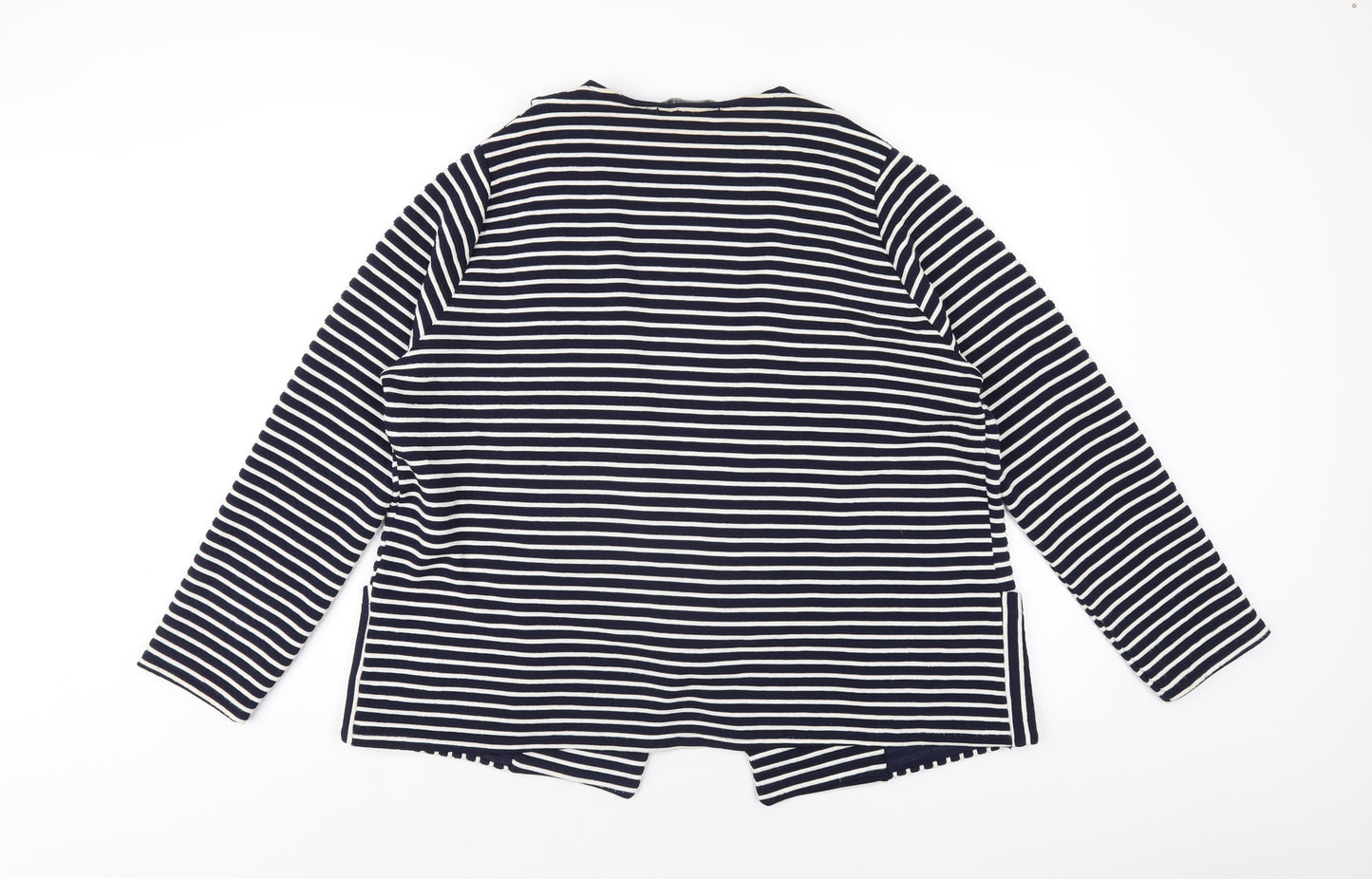 Lakeland Womens Blue Striped Jacket Size XL