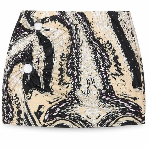 Urban Outfitters Womens Multicoloured Geometric Polyester Mini Skirt Size XS