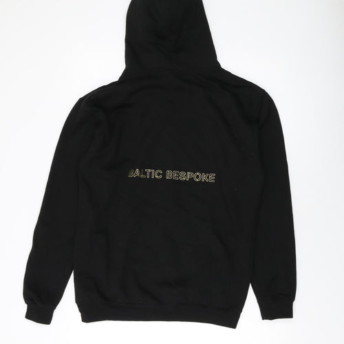 RTX Mens Black Cotton Pullover Hoodie Size S