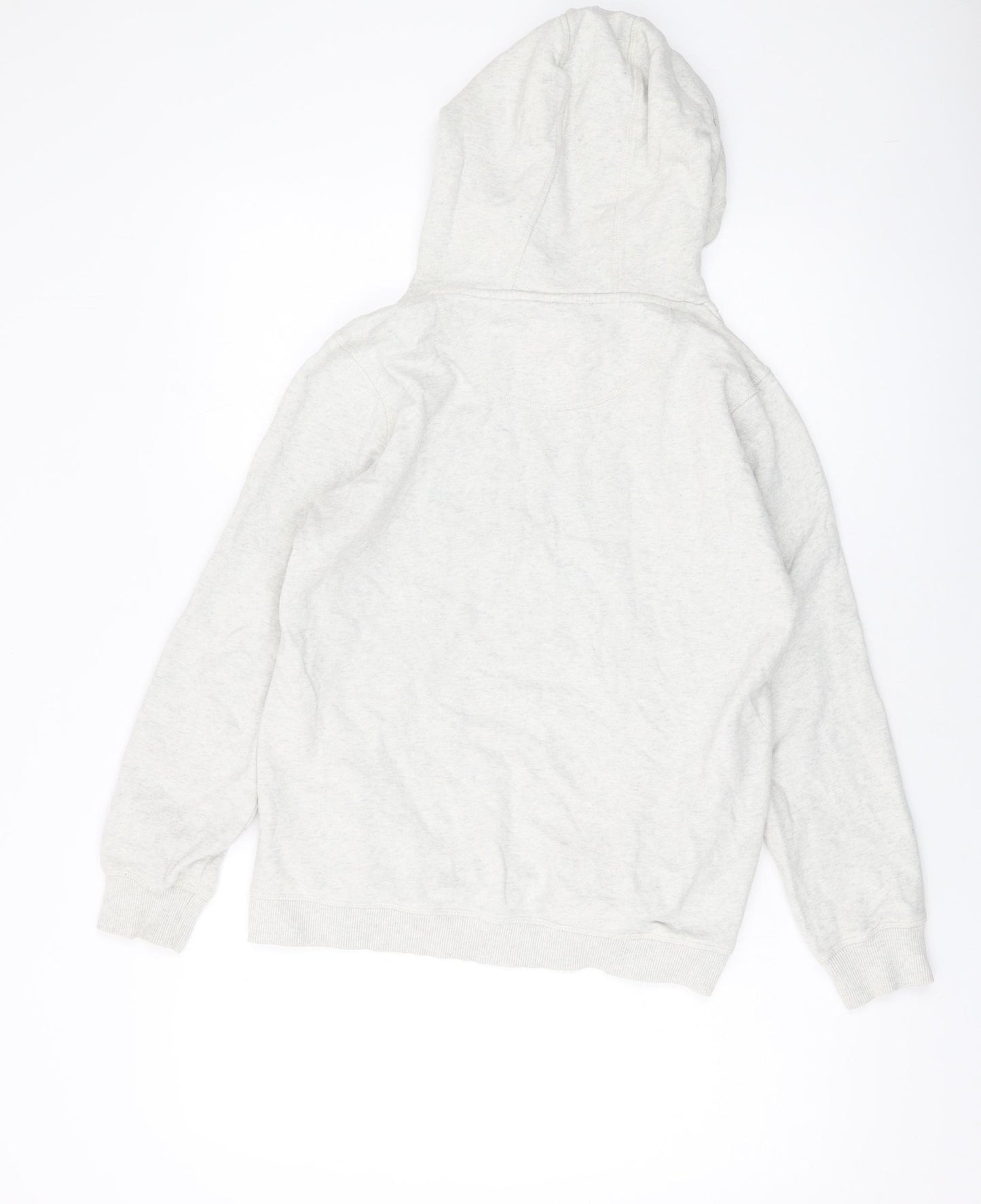 Fat Face Womens Grey Cotton Pullover Hoodie Size XS Pullover