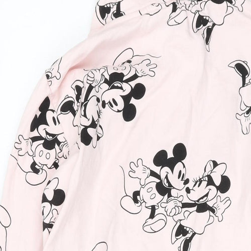 Disney Womens Gold Cotton Pullover Hoodie Size 12 Pullover - Mickey Mouse