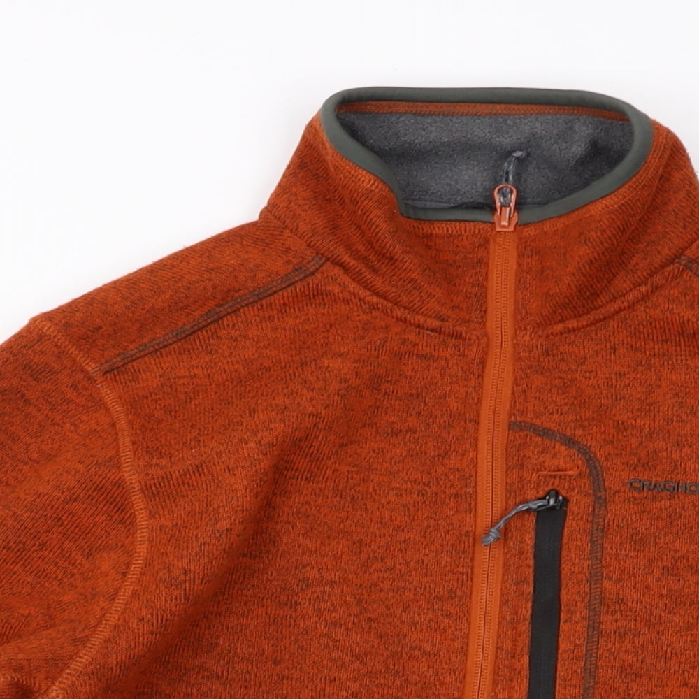 Craghoppers Mens Brown Jacket Size M Zip