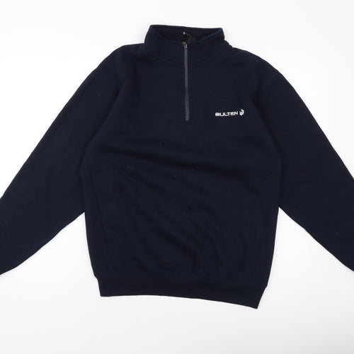 Veltuff Mens Blue Polyester Pullover Sweatshirt Size S