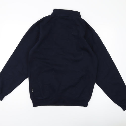 Veltuff Mens Blue Polyester Pullover Sweatshirt Size S