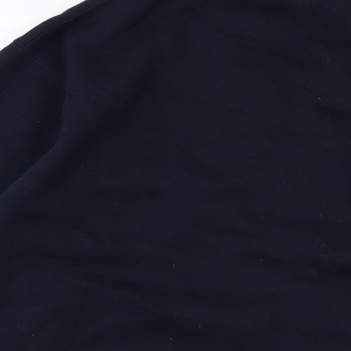Veltuff Mens Blue Polyester Pullover Sweatshirt Size S