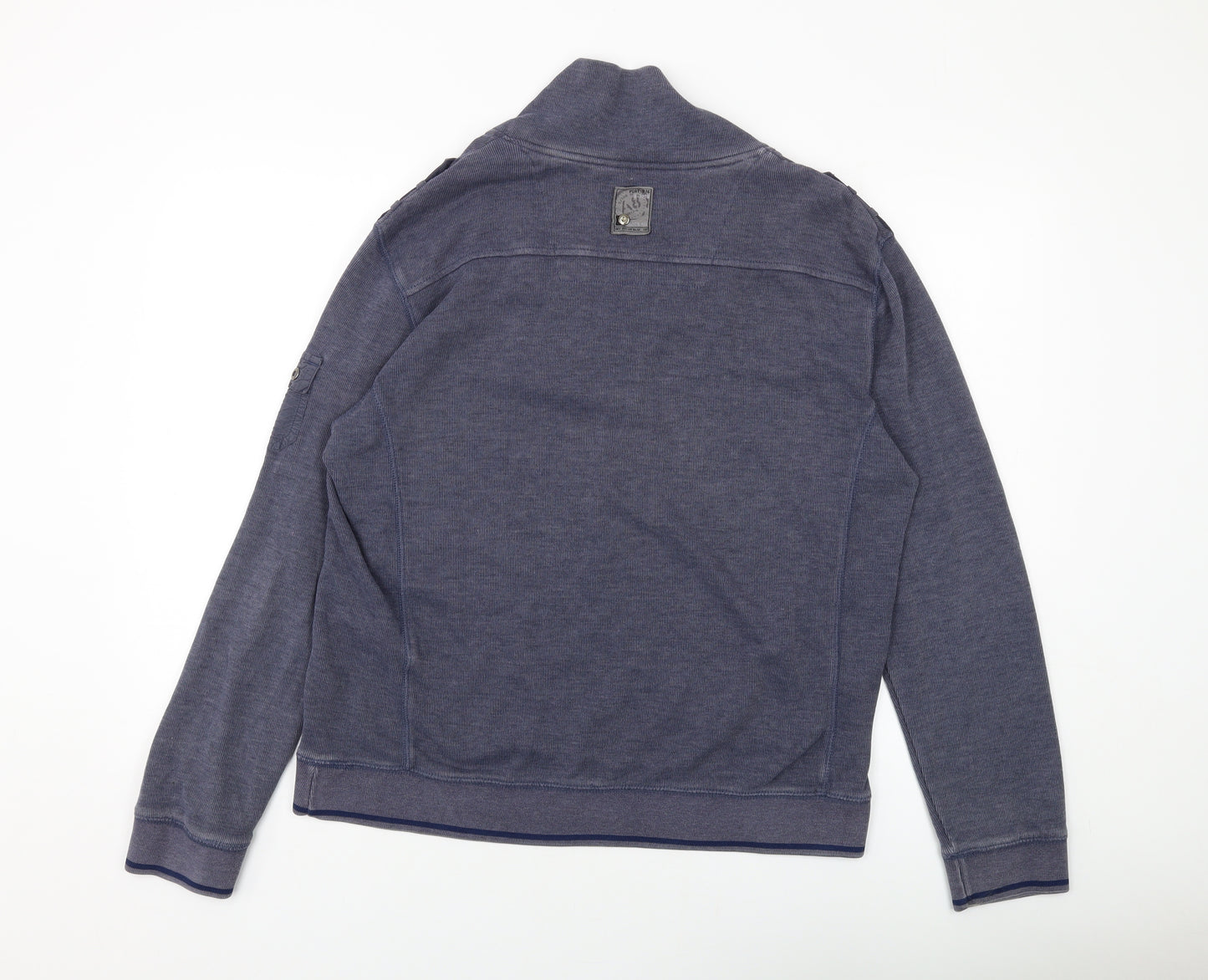 NEXT Mens Blue Cotton Pullover Sweatshirt Size XL
