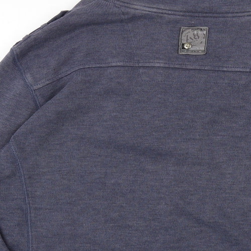 NEXT Mens Blue Cotton Pullover Sweatshirt Size XL