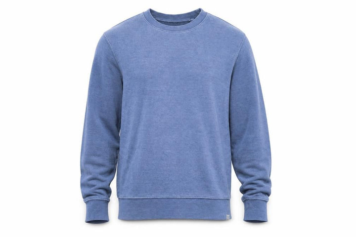 Pull&Bear Mens Blue Polyester Pullover Sweatshirt Size S