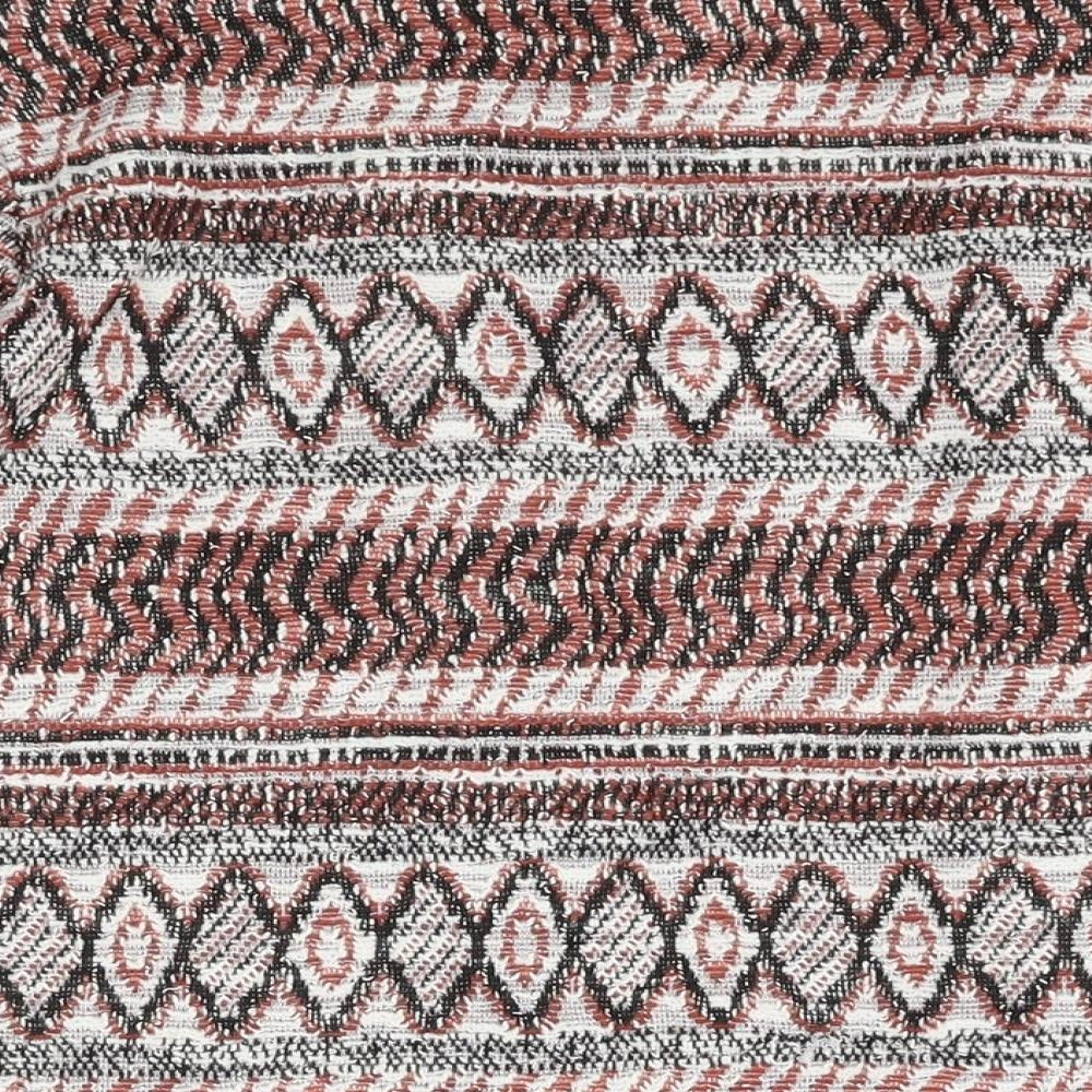 EWM Womens Multicoloured Fair Isle Jacket Size 14 - Size 14-16